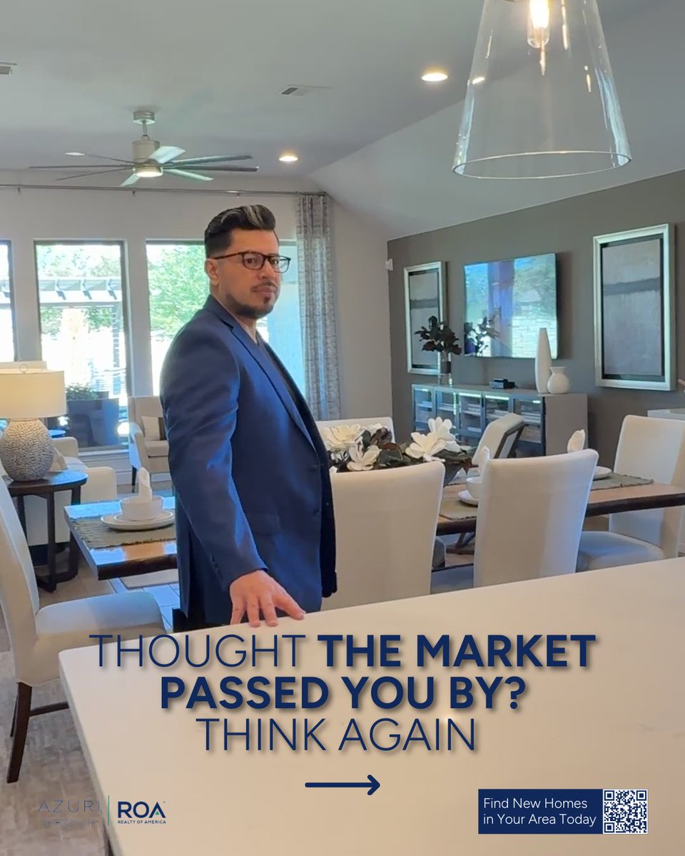 AzuriRealty's tweet image. Think the market moved on without you? Think again. 👀
Austin’s real estate scene is evolving — with more homes on the market and new opportunities for buyers ready to make their move.

Curious what this means for your neighborhood? Let’s chat.
#AzuriGroupTX #AustinRealEstate