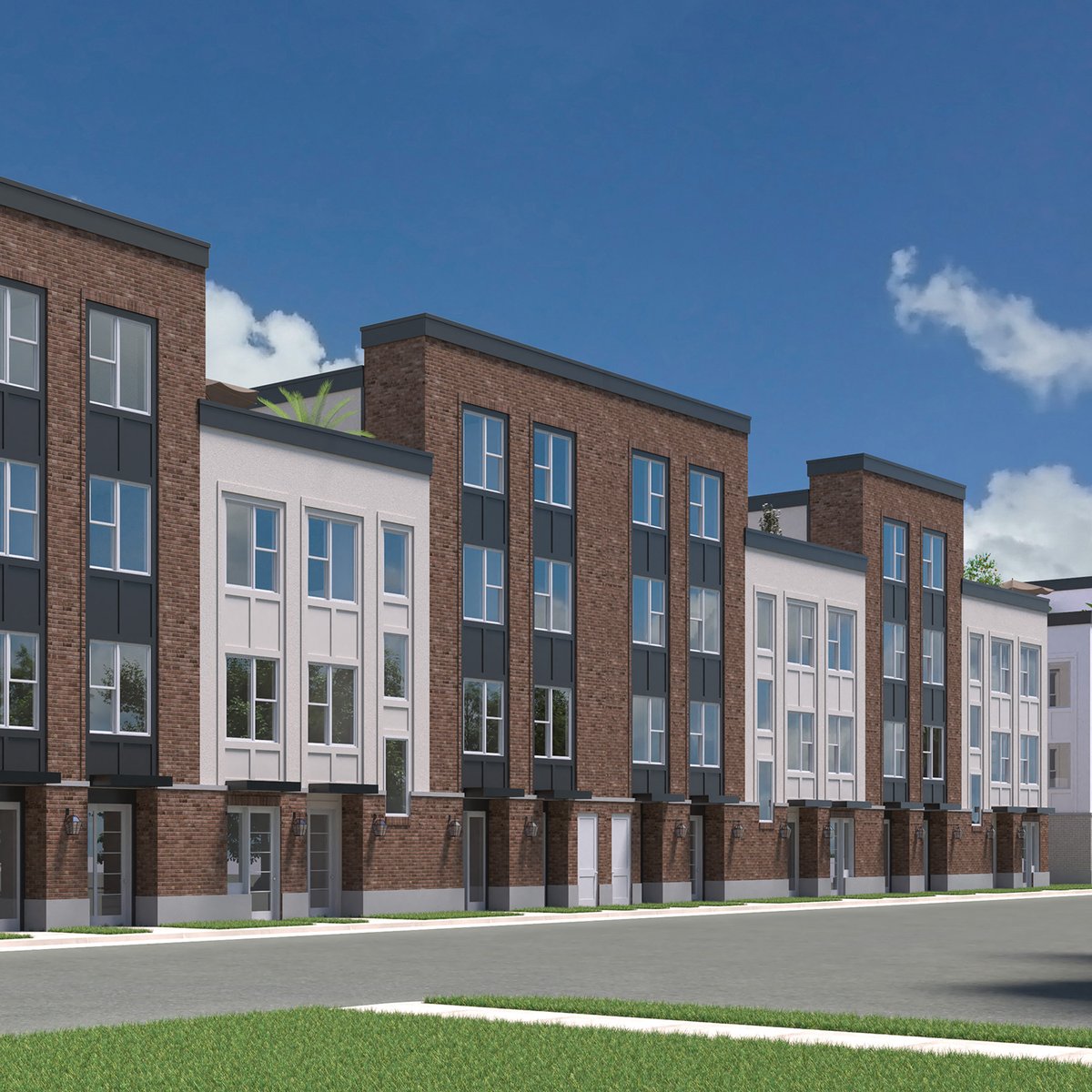 ZwickBuilds's tweet image. Introducing West Village—

Located in Salt Lake City, West Village will feature 186 high-end townhome units. Residents of this future development will have access to the finest amenities and ample parking.