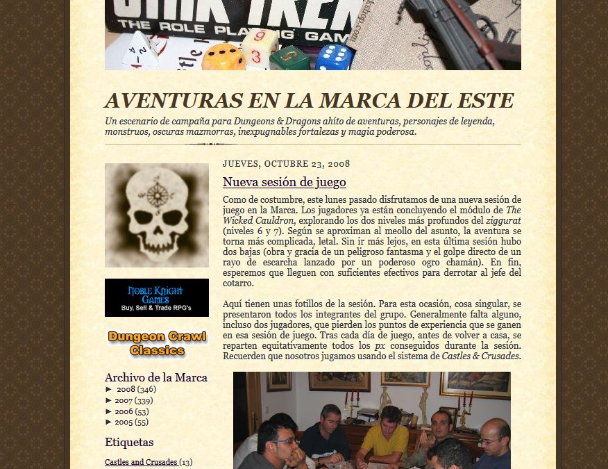 20 años de la web de La Marca del Este. Veinte años, y aquí seguimos... 
lamarcadeleste.com/2025/12/cronic…