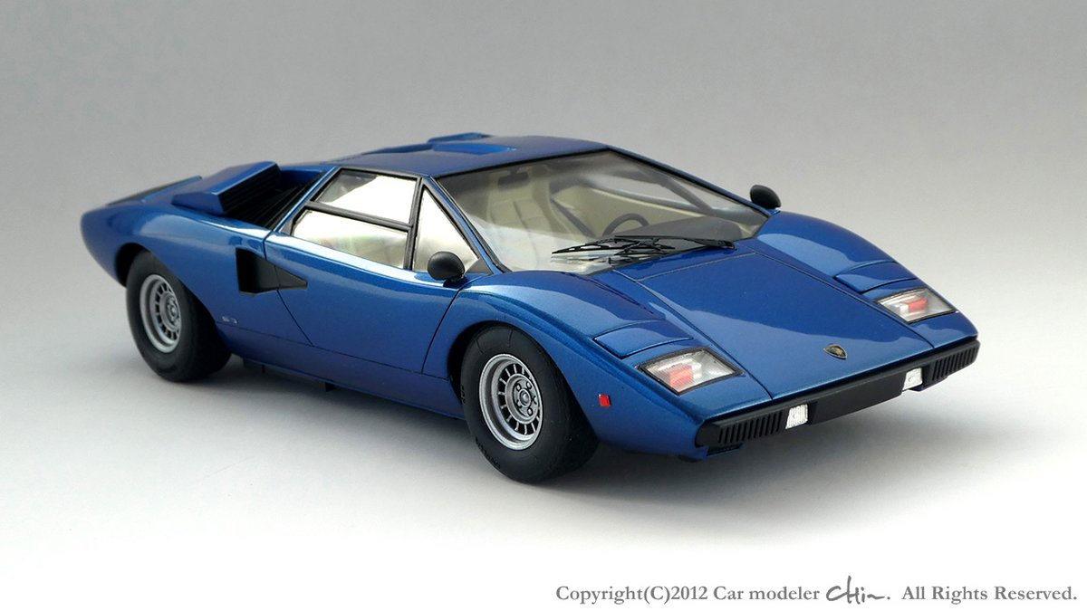 TAMIYA　カウンタック タミヤ スケール特別企画 1/24 ランボルギーニ カウンタック LP500S