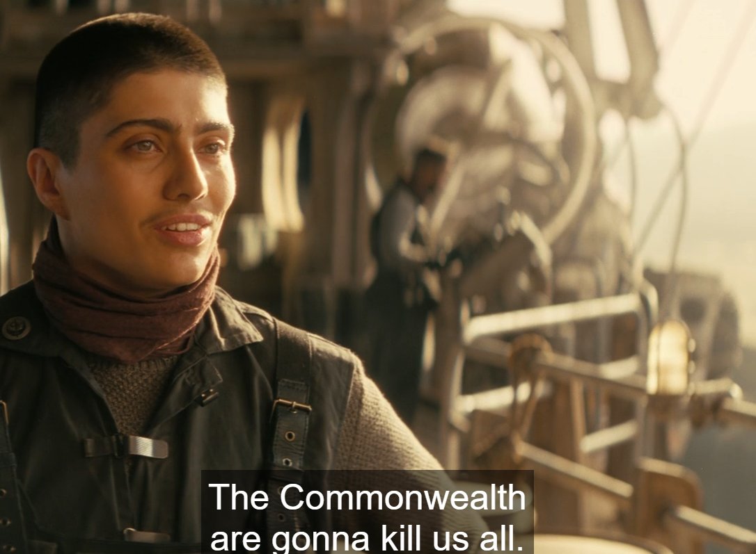 LookAtMyMeat1's tweet image. The Commonwealth apparently has the military power now to bypass miles of Legion territory and other minor societies to fight people on the West coast

The Brotherhood glazing in this show is off the charts wtf they're a minor faction not a military power