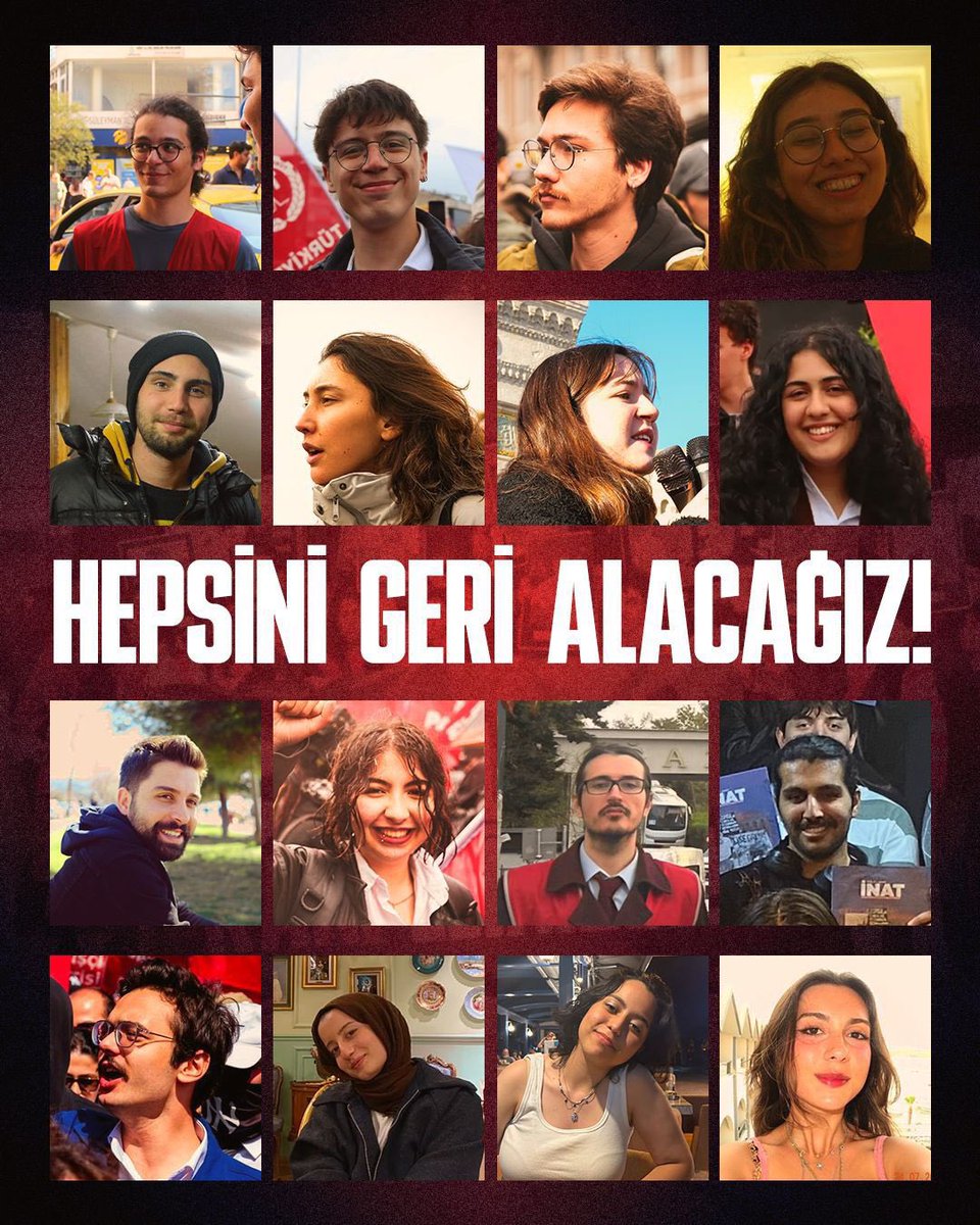 Bugün Silivri Cezaevi’nde Hatay Milletvekilimiz Can Atalay’ı ve Bakan Yusuf Tekin’i protesto ettiği için tutuklanan 8 genç yoldaşımızı ziyaret ettim. Moralleri son derece yerinde, herkese selamları var. Yarın da Bakırköy’de tutuklu genç kadın yoldaşlarımızı ziyaret edeceğim.