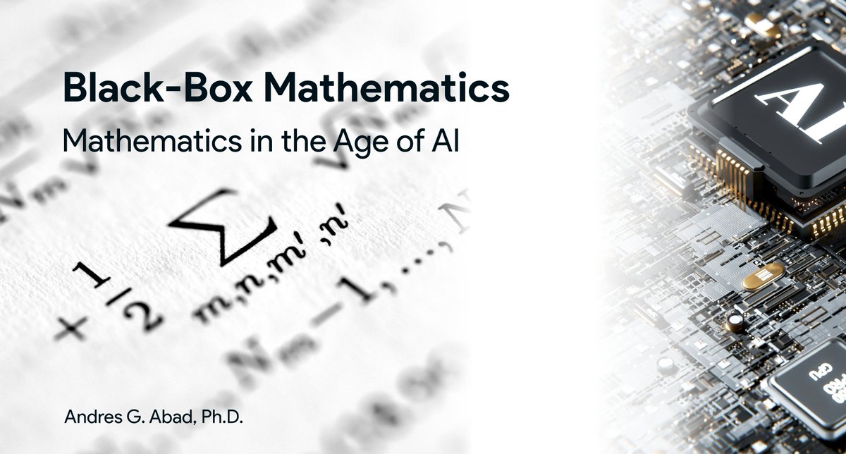 Will we welcome mathematical truths that we cannot understand?

In this article, I introduce the term "Black-Box Mathematics"—a new paradigm in which AI discovers proofs that are correct and verifiable, yet lie beyond the limits of human cognition.

🔗Link linkedin.com/pulse/era-blac…