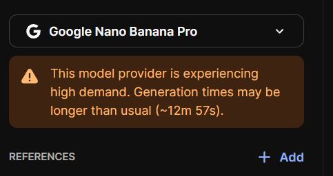 OK we need Pro plans where this doesn't happen on Freepik, Kling, etc.

What are actual freelancers doing when this happens?  Destroys delivery date estimates.