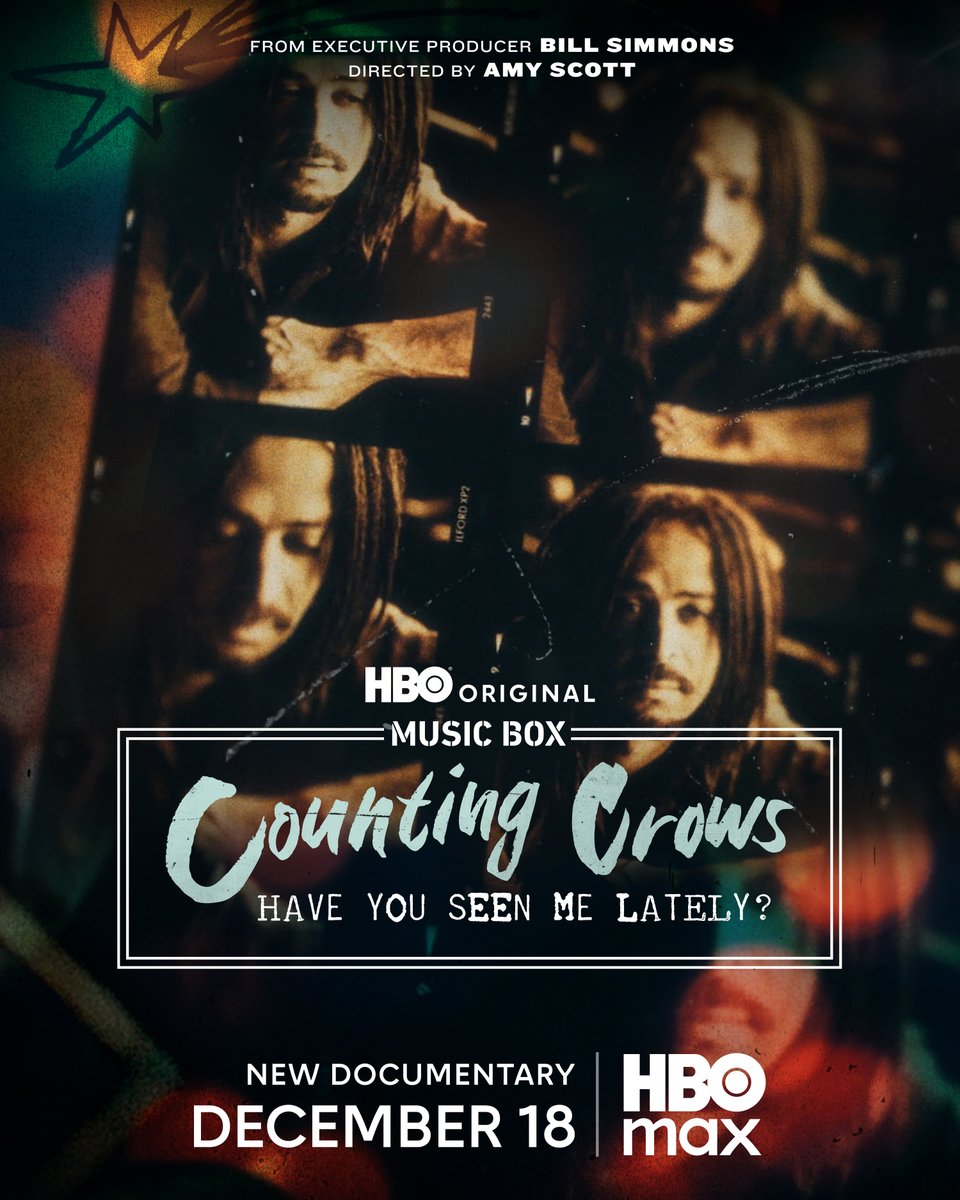 Music Box: Counting Crows: Have You Seen Me Lately? premieres tomorrow, December 18 at 9pm ET on <a href="/HBO/">HBO</a> and will be available to stream on <a href="/hbomax/">HBO Max</a>. #CountingCrowsHBO