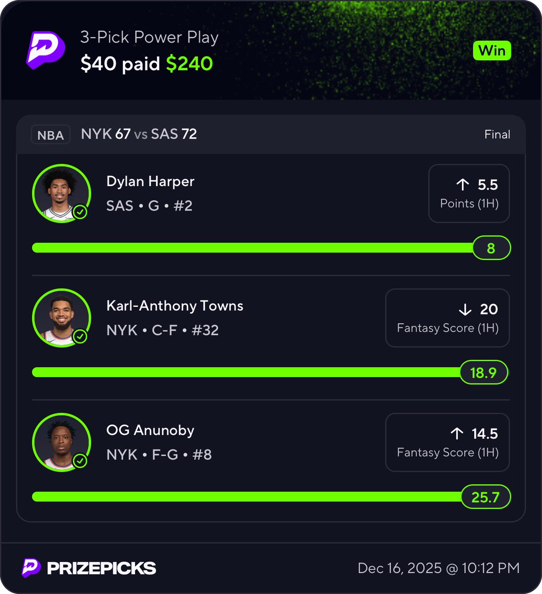 TheActualCC's tweet photo. We’ve been crushing….soooooo

$20 giveaway. Just RT/like to enter.

Will pick someone tonight

Use Code CC🤝PrizePicks💰Play $5 to get $50 in Lineups: https://t.co/9hWF2fuey5 https://t.co/GkF7hCFVsw