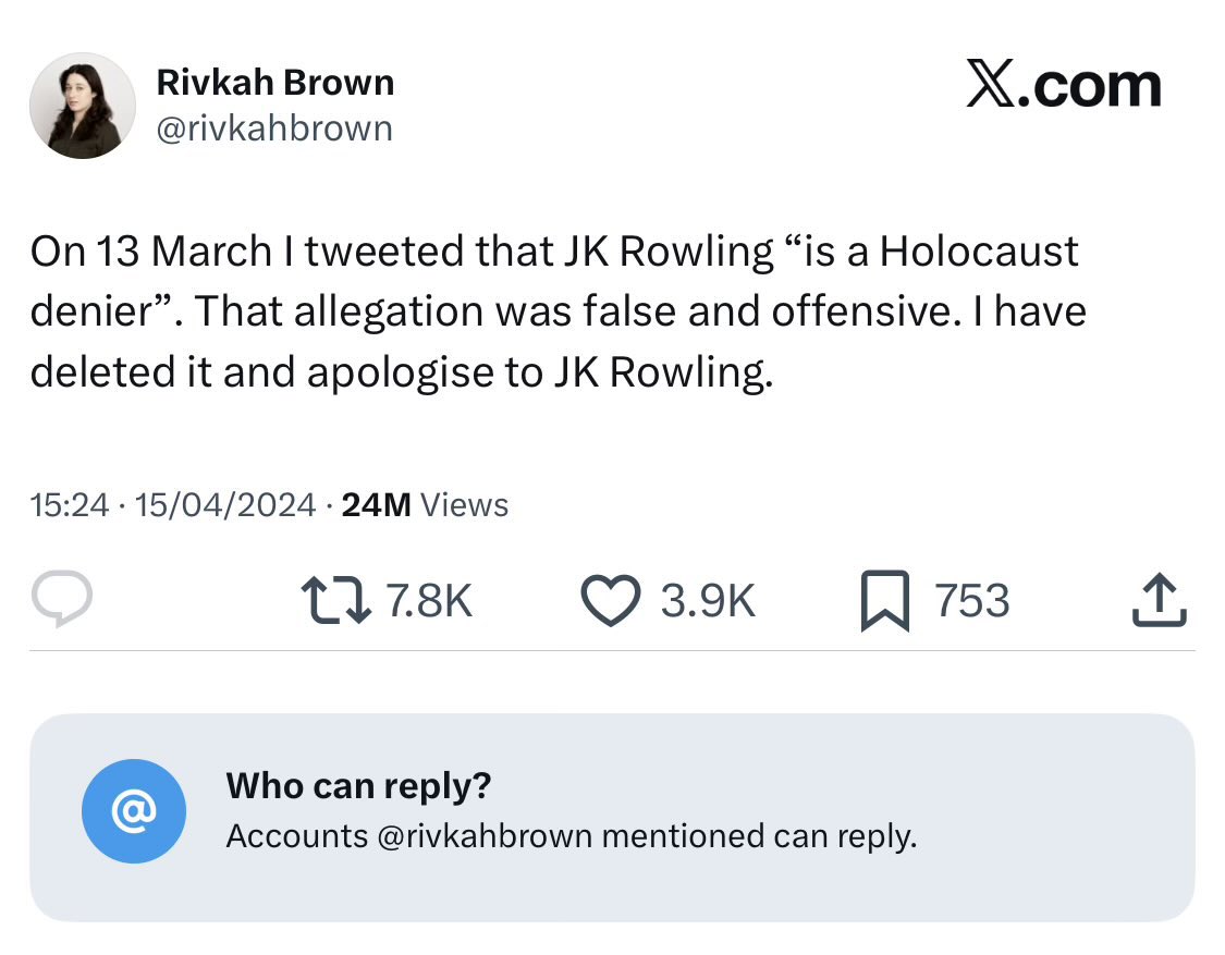 Glinner's tweet image. Just to remind you who this person is