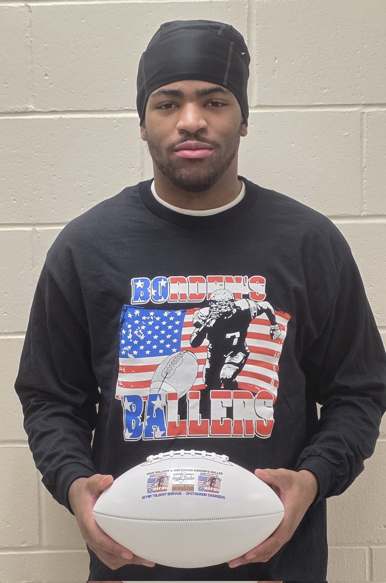 bordenfb4ever's tweet image. Congratulations Se'mir Tolbert-Brimage Spotswood HS Borden's Baller @SpotswoodFootb1 @___deuce2x
