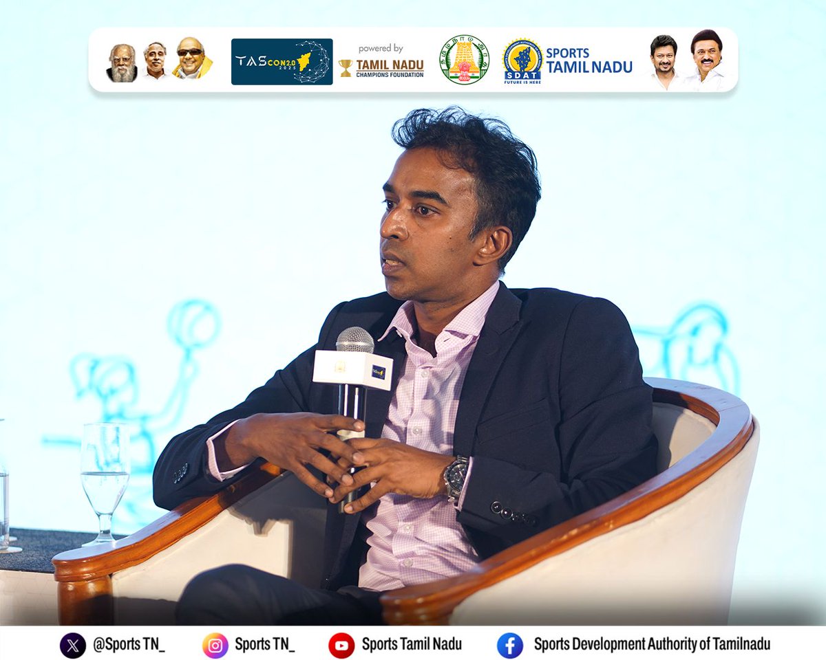 SportsTN_'s tweet photo. Clean sport protects champions.⭐
An important discussion on anti-doping awareness, athlete safety, and building trust in competitive sport.

@CMOTamilnadu
@TNDIPRNEWS
@Udhaystalin

#TASCON #SDAT #sportsconclave2025 #SportsTN #SDATsportsconclave https://t.co/R5R3CtVafO