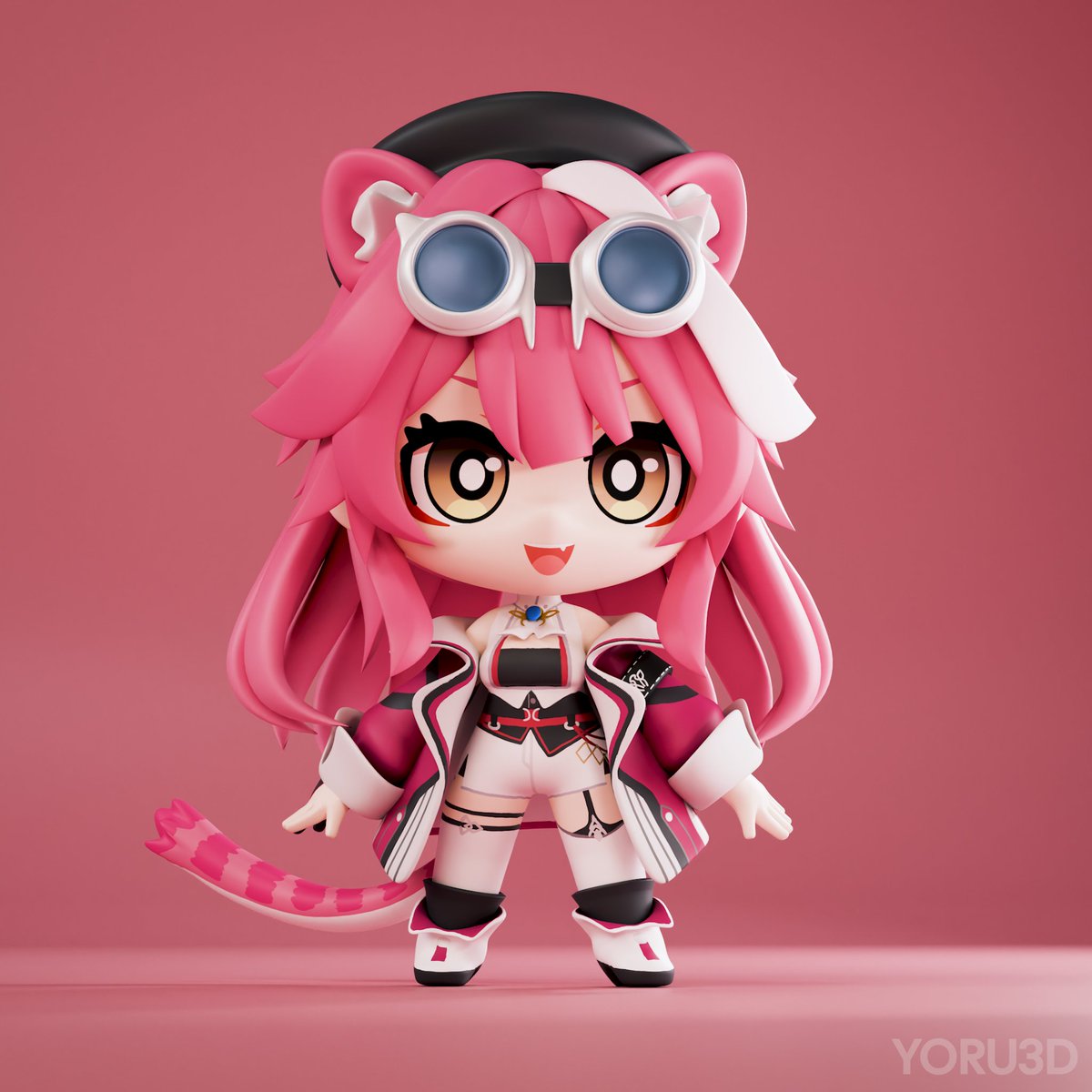 yoru3d_d's tweet image. Beeg cat, but smol! #RaorArt
Hope she takes all the time she needs to recover and come back strong!!