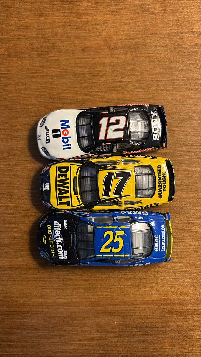 Since95Fan's tweet image. Today’s date in 1:64 die-casts. #NASCAR