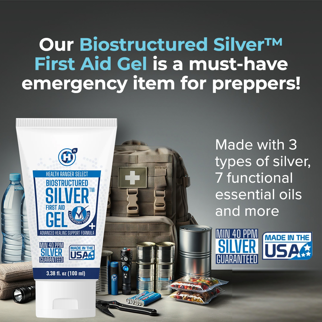 RealBrightShop's tweet image. Biostructured Silver™ First Aid Gel:
A must-have preparedness item for every emergency kit

🛒Shop now at Brighteon Store 

#firstaid #prepping #bugoutbag #emergencykit #survival #healthyliving #madeinUSA #colloidalsilver #ionicsilver #essentialoil #firstaidgel