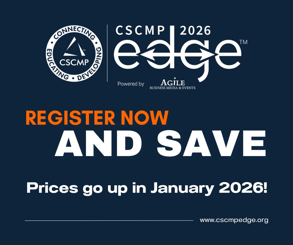theSCXchange's tweet image. An all-new EDGE is coming to Nashville, Oct. 4–7, 2026 — claim your spot now and save before January pricing kicks in! EDGE 2026 will feature a refreshed program and exciting new attendee experiences—all designed around attendee feedback.

Register today: cscmpedge.org/website/81276/…