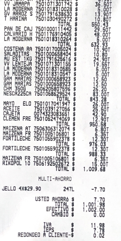 qtf's tweet image. ¡Te están engañando con el aumento al mínimo! Te lo demuestro con pruebas

Cada año compré la misma despensa, exactamente los mismos productos... ¡todo más caro!

Por eso guardé los tickets, año con año.
Y con eso se cae cualquier discurso que diga que “no es para tanto”.

Sí,…