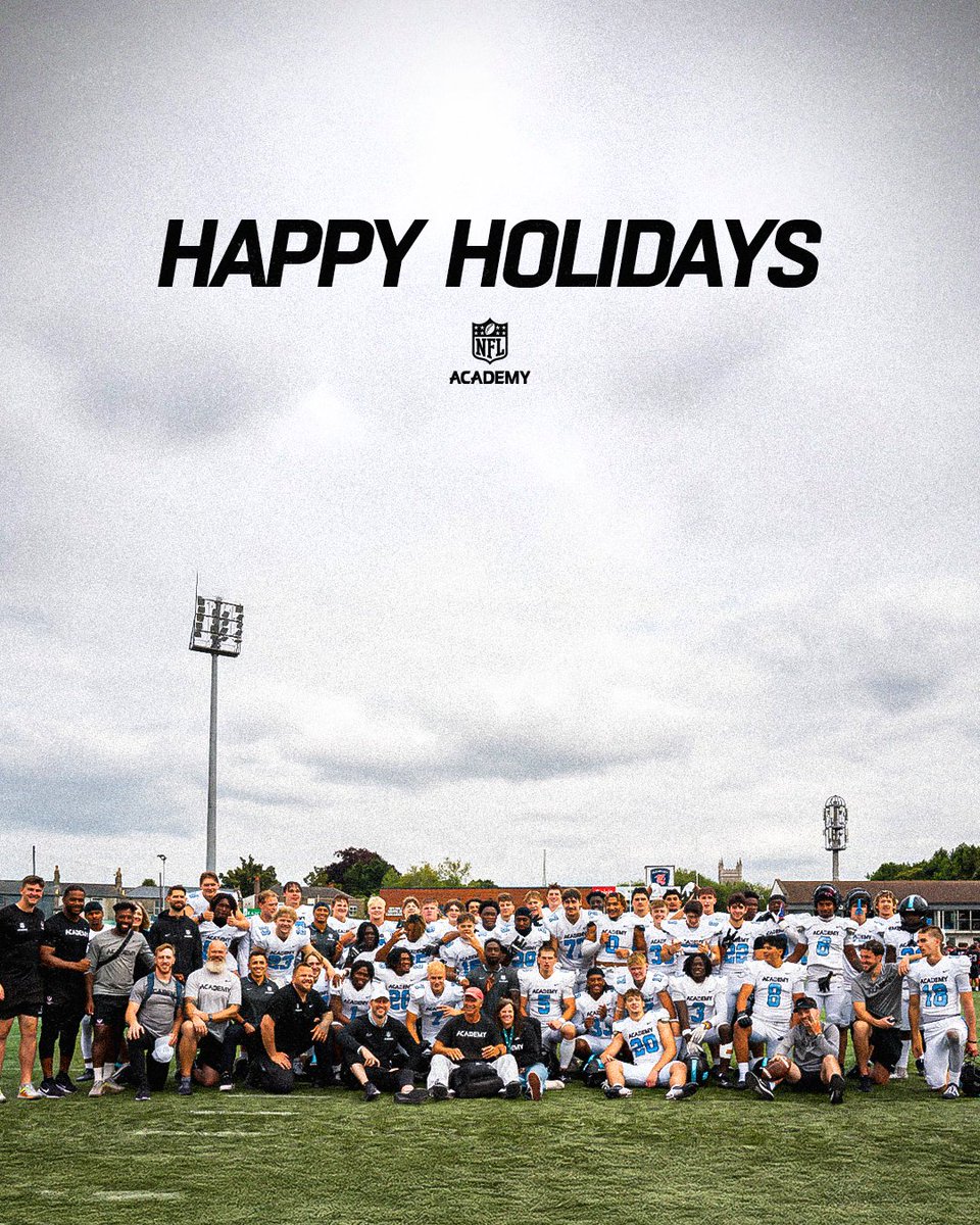 Happy Holidays! 

From the NFL Academy in the UK ✍️