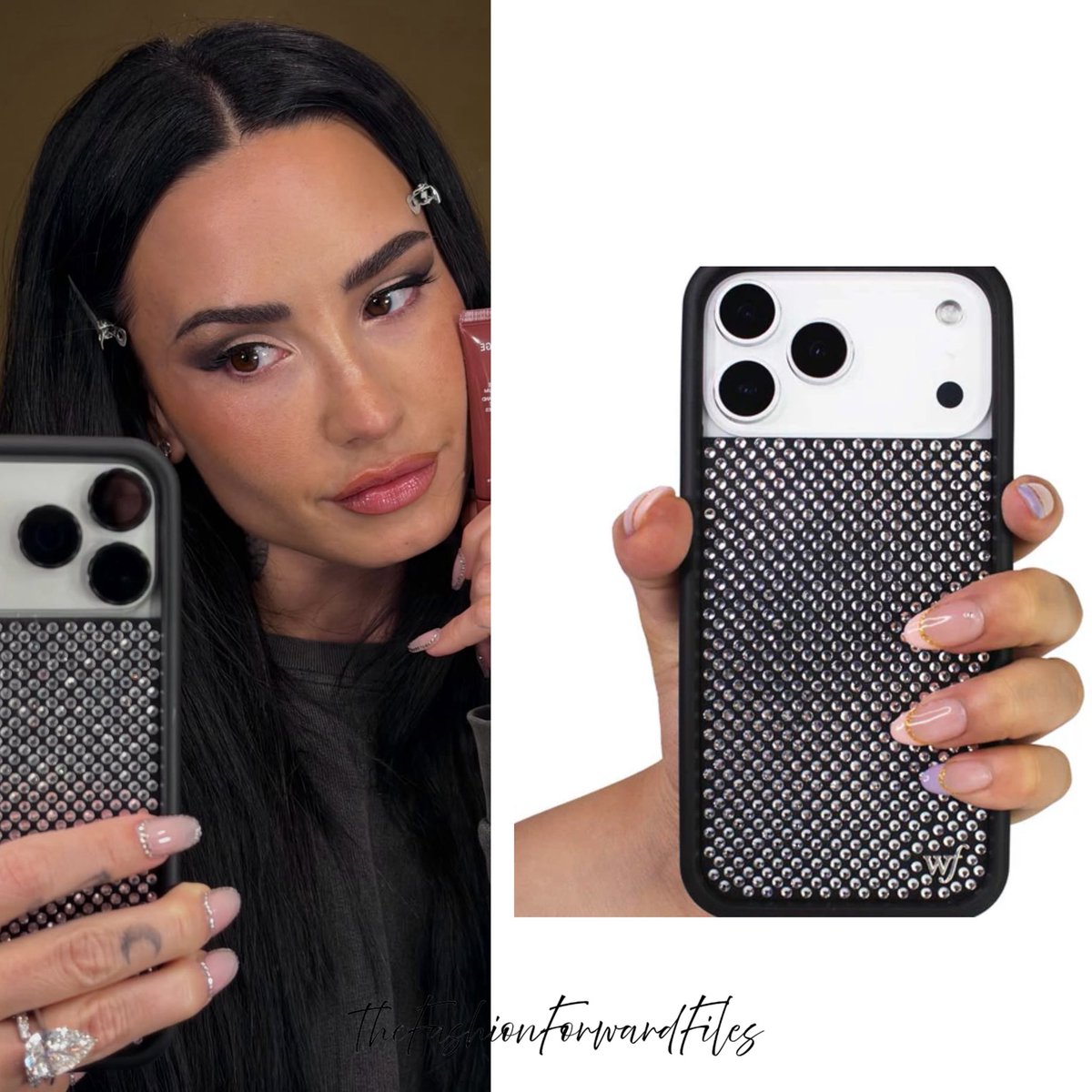 FashFwrdFiles's tweet image. Demi Lovato has a rhinestone IPhone case by Wild Flower cases 
-
#wildflowercases #phonecase #wildflower #demilovato #demilovatovideos #demilovatoicons #demilovatofanpage