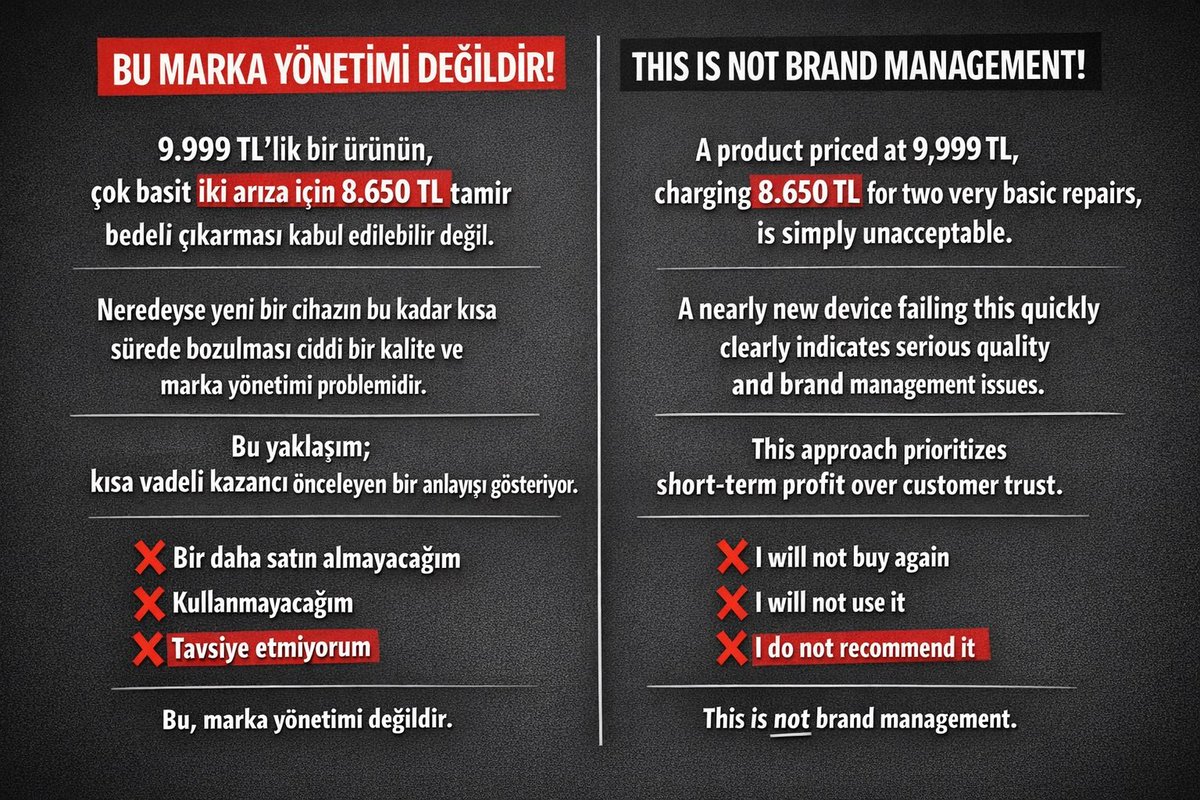 MrtGncr07's tweet photo. @Philips @PhilipsTurkiye 

#TavsiyeEtmiyorum #Almayacağım #Idonotrecommendit https://t.co/VCGK9MsejE