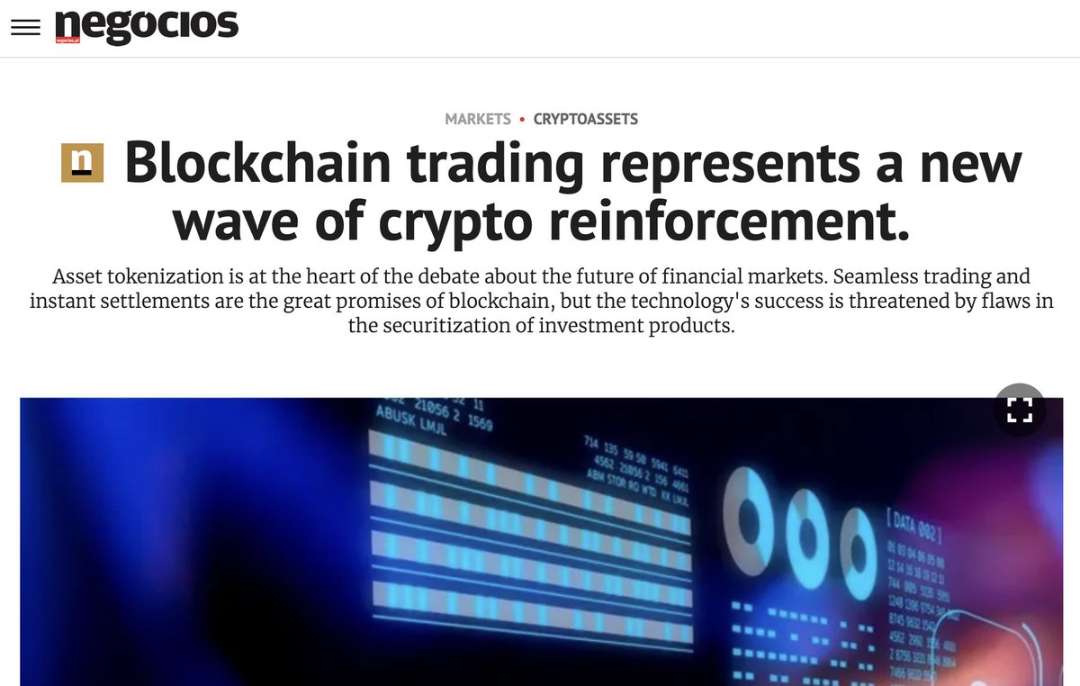 Our CEO <a href="/NCortesao/">Nun0x @ 🇵🇹</a> spoke with <a href="/JNegocios/">Jornal de Negócios</a> about how onchain credit and T+0 liquidity from DeFi lending markets are already reshaping capital flows and how financial products are built.

Tokenization and stablecoins are no longer experimental, they’re becoming core components of a