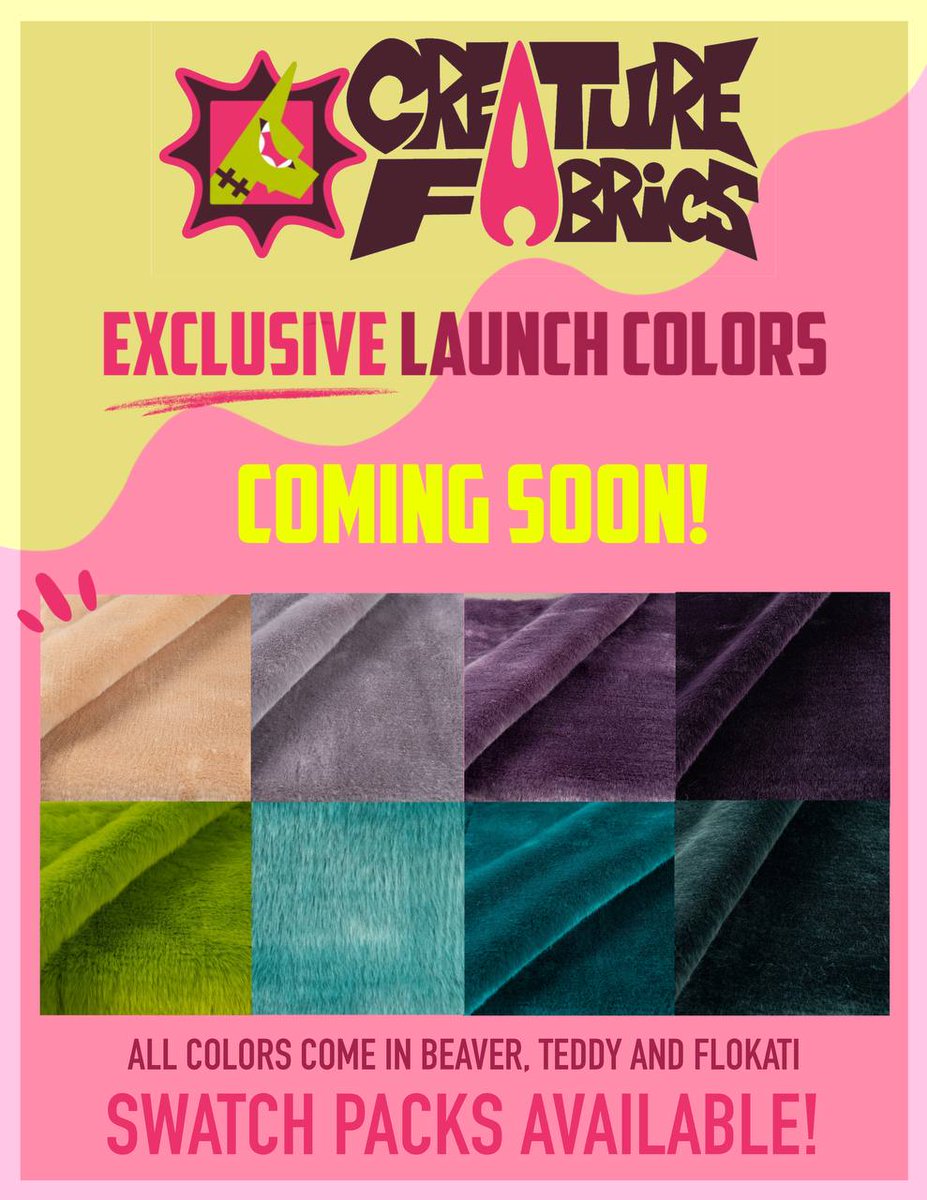 Creature Fabrics tweet media