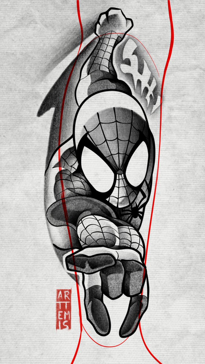 Comecei ontem esse projetinho do miranha

Só esperar cicatrizar os traços para continuar com o sombreado 🤘🏽🕸️