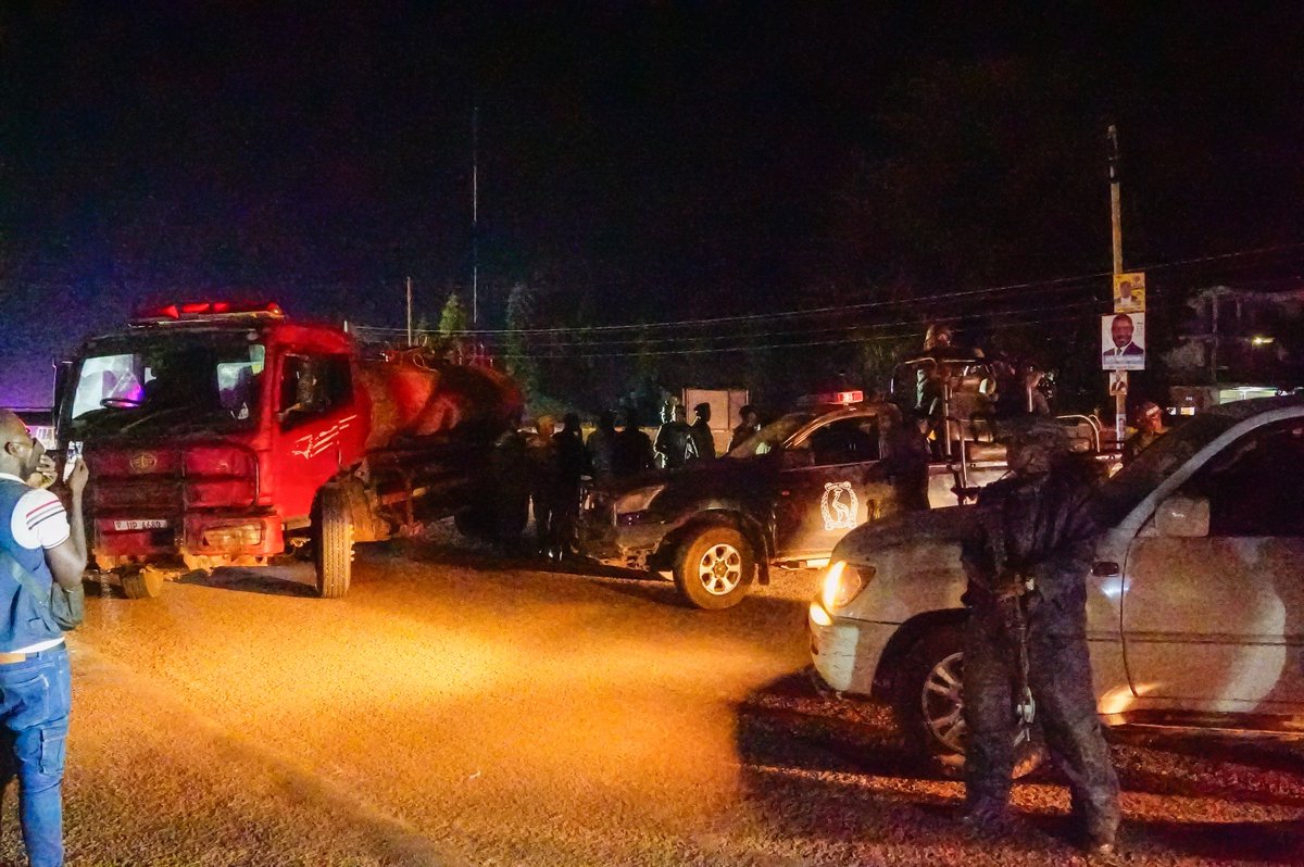 Encountered another roadblock on the highway to Soroti. We are still held up and we have not yet accessed our preferred destination for accommodation!
#FreeUgandaNow