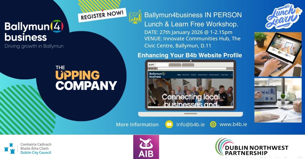 Ballymun4Business (B4B.ie) tweet media