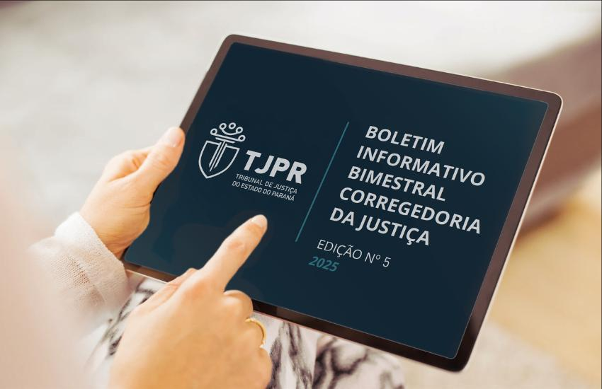 Corregedoria da Justiça divulga a quinta edição do Boletim Informativo. Documento apresenta as ações desenvolvidas no período de outubro a dezembro deste ano.