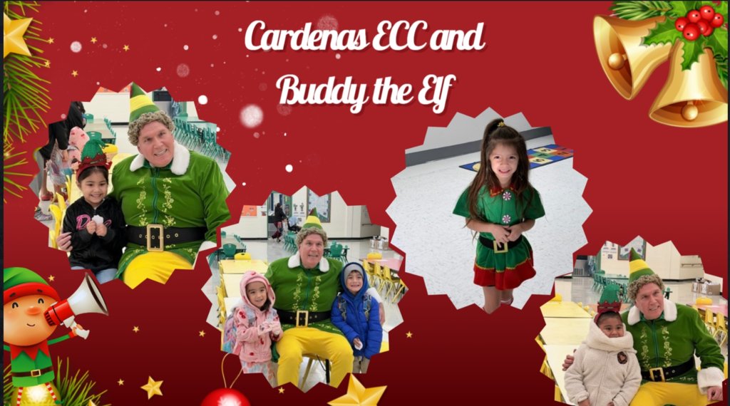 ECC_CARDENAS's tweet photo. ๐โจ Holiday magic at Cardenas ECC! Buddy the Elf stopped by to spread cheer, laughter, and festive fun with our amazing students. ๐๐
๐ธ A day full of smiles, joy, and holiday spirit!
#CardenasECC #BuddyTheElf #HolidayJoy #EarlyLearning #ElfMagic #SeasonOfSmiles ๐
๐ https://t.co/IjVZ4o8pZ4