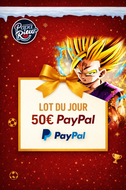 Papa_rieur's tweet image. 50€ à gagner pour demain!!
Pour participer rt et ❤️@nono5100000

Tirage demain soir
