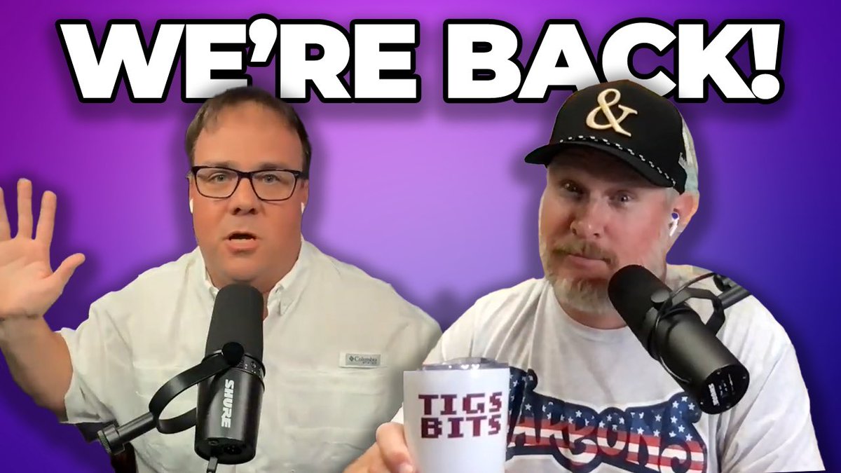 tigsbitspodcast's tweet image. Tiggy and The Handler drop tomorrow night. New episode. 7PM CST here on X!