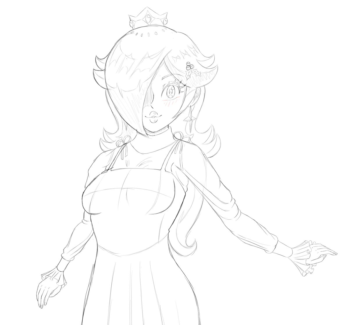 LostLevels_boy's tweet photo. I've really busy this week and I'm still. Anyway, here's a look to Rosalina's December outfit. What do you think? 🌟👗

#Rosalina #PrincessRosalina #ロゼッタ https://t.co/S0Z4fuNegv