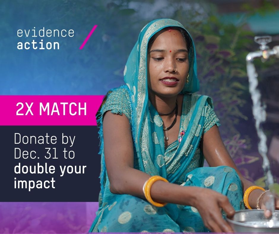 Evidence Action tweet media