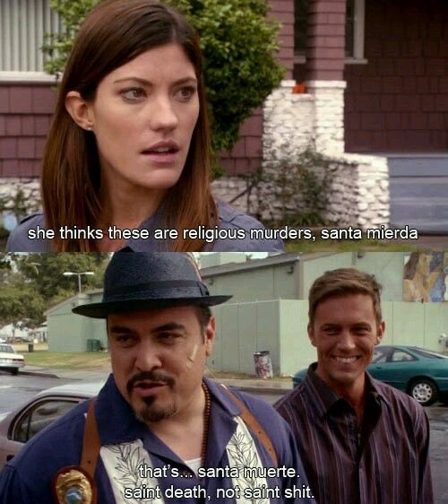 DrakoAfoa's tweet image. Joey Quinn’s face in this Dexter episode 😭