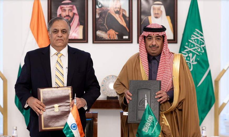 المملكة والهند توقعان اتفاقية للإعفاء المتبادل من متطلبات تأشيرة الإقامة القصيرة #السعودية 