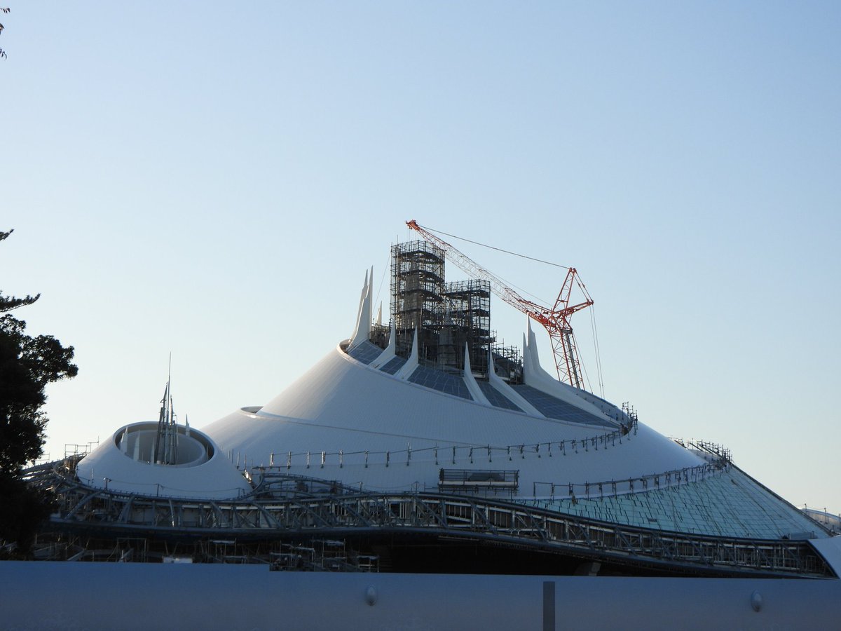 Loving the progress being made on the all new Space Mountain at