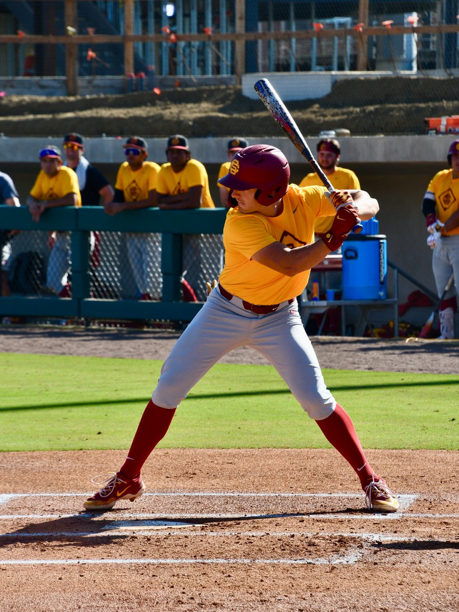 USC_Baseball's tweet photo. Bringing the Bayou bat to SoCal 😤

Welcome to Troy @BrockSlaton ✌️

#FightOn x #Brick_By_Brick https://t.co/9tXNuR4m3a