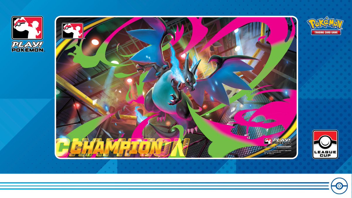 海外賞品「メガリザードンX プレイマット」