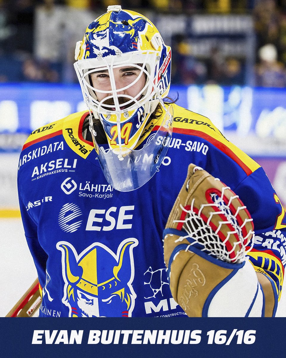 Evan Buitenhuis ja Liiga-uran eka nolla! 💪🧱

#Liiga #Jukurit