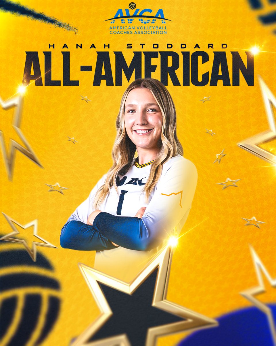 NAUVolleyball's tweet image. 𝐎𝐍𝐄 𝐎𝐅 𝐓𝐇𝐄 𝐆𝐑𝐄𝐀𝐓𝐒 ⭐️

Hanah Stoddard joins the list of stars as she is named to the @avcavolleyball All-American honorable mention team. 

What a year for our #1 🪓

#RaiseTheFlag | #BigSkyVB
