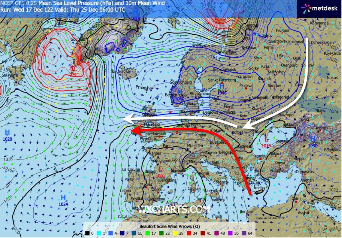 Alpenweerman's tweet photo. Natuurlijk is nog niet alles in kannen en kruiken maar pakken we de hoofdruns van de de belangrijkste (avond)modellen erbij dan laten die unaniem de mooie winterse setting zien #ECMWF #UKMO #GFS (ICON overigens idem) #highoverlow #winteriscoming https://t.co/swHWjsYuHp