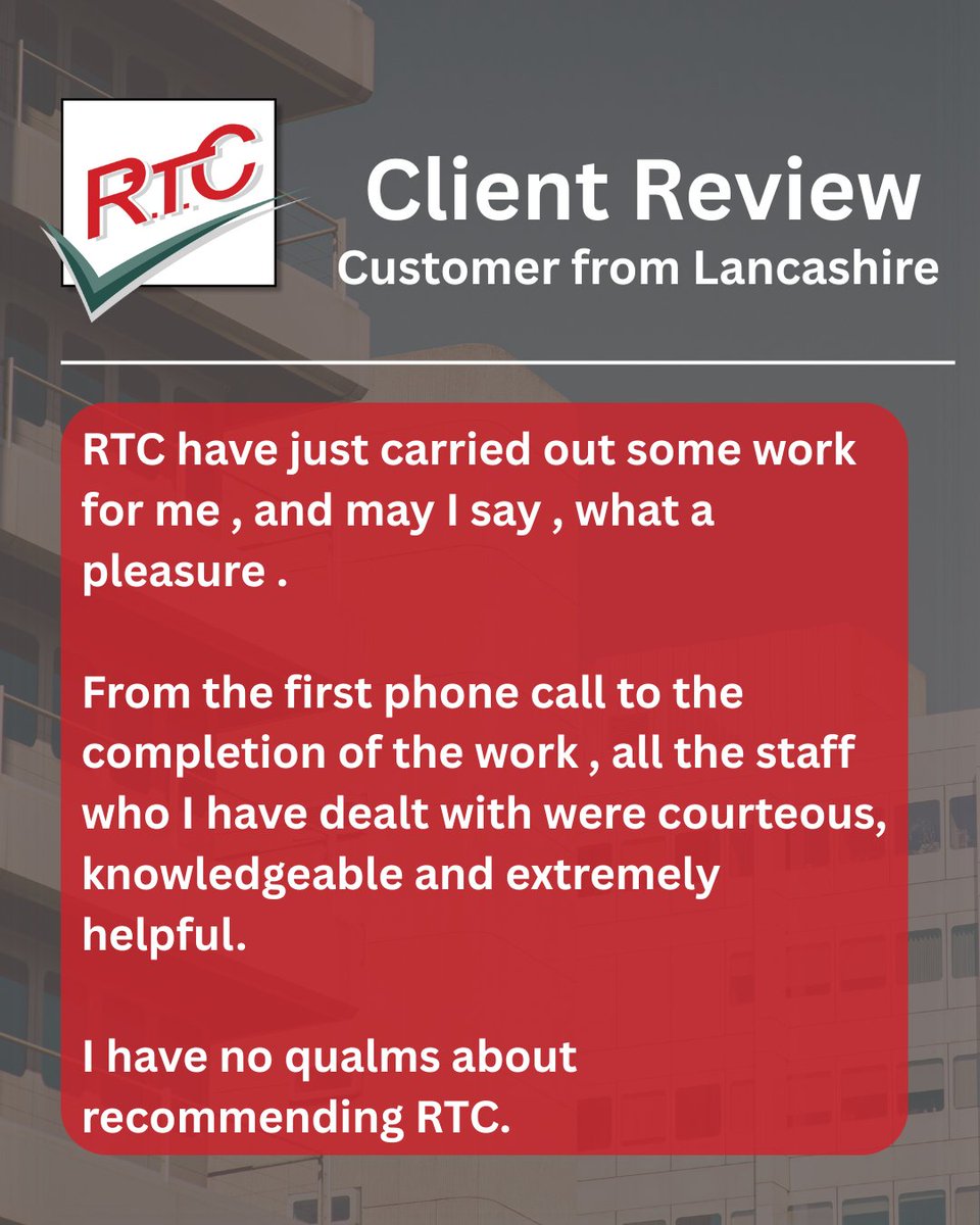 RTC - Remedial Treatment Consultants tweet media