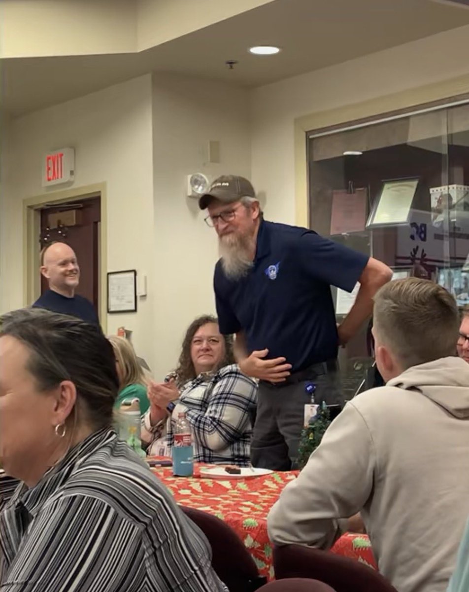 Congrats to BCPS CO Employees Tammie Collins, Freda Holderman, &amp; Craig Goodrich on their retirement! 💙 🤍