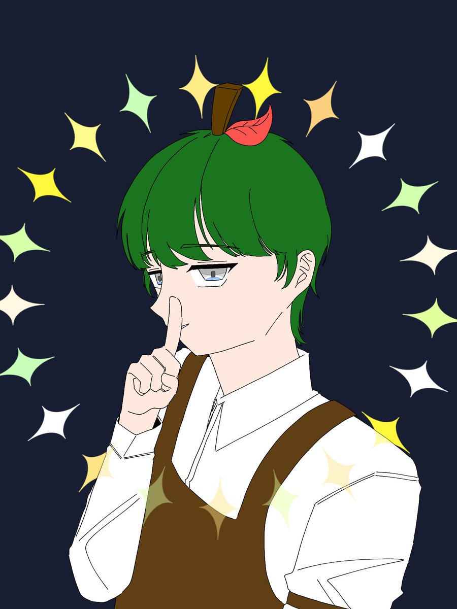 chek_ku's tweet photo. 🍏🤫 https://t.co/bvi1HFUslo