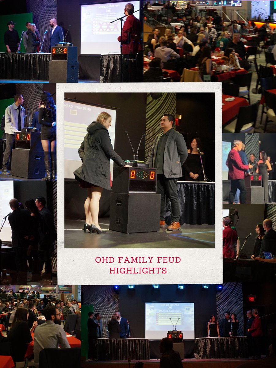 The Overhead Door team had so much fun at our company-wide holiday party!🎉🎄 

From great food &amp; drinks to party games with memorable prizes, we had a blast spending time together outside of the office. 

 #HolidayParty #TeamCelebration #EdmontonEvents