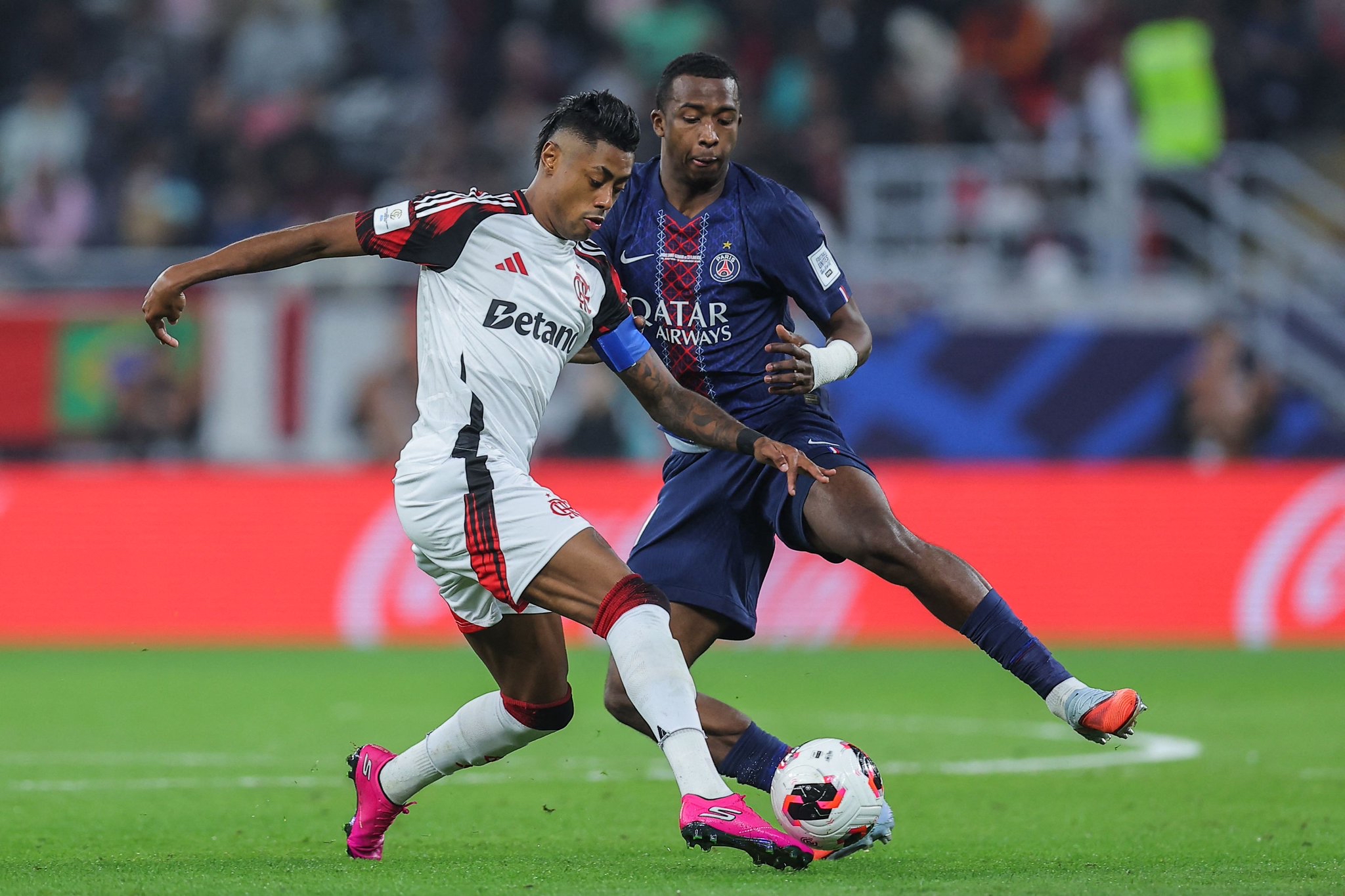 مباراة باريس سان جيرمان و فلامينغو تتجه للأشواط الإضافية بعد التعادل الإيجابي في الوقت الأصلي #كأس_القارات_للأندية 