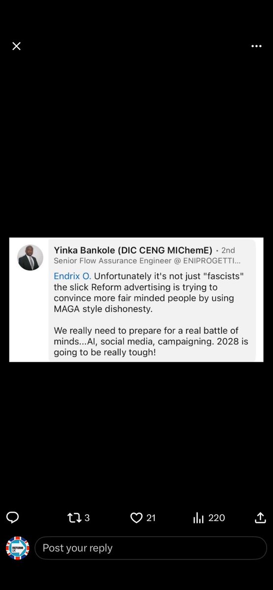 yusfarandtic's tweet image. This guy is accusing Nigel Farage?🤡