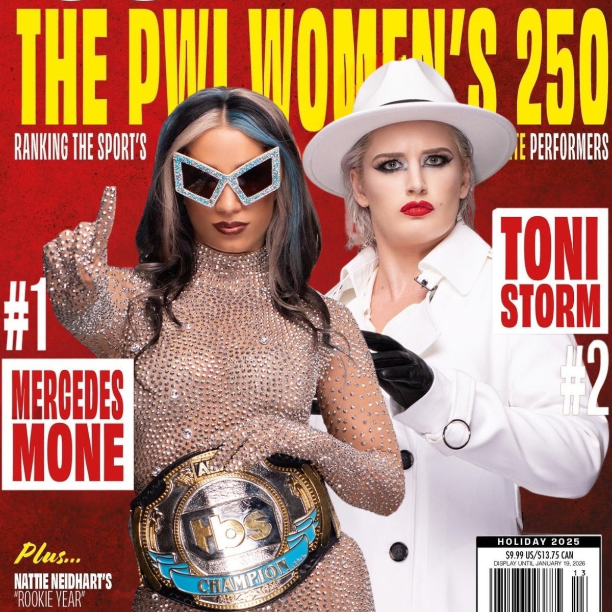 meloismone's tweet image. pwi and sports illustrated’s #1 women’s wrestler of the year!🌟💐