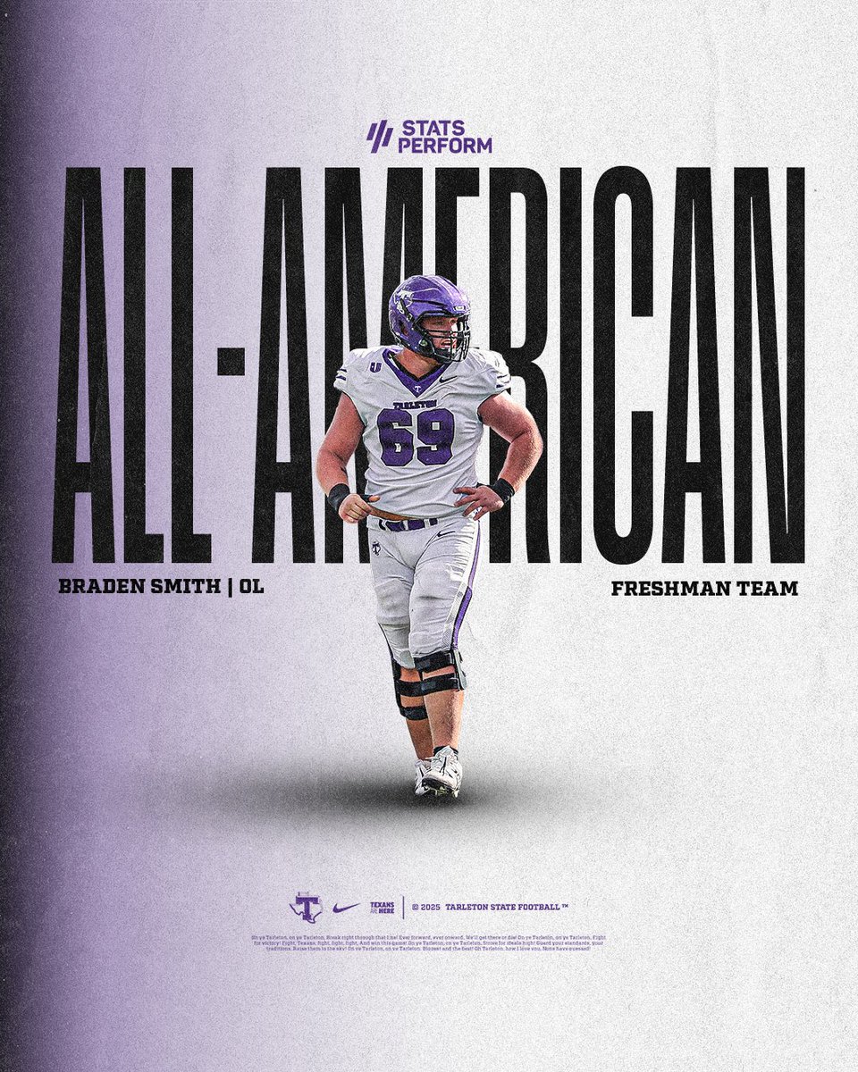 Tarleton State Football tweet media