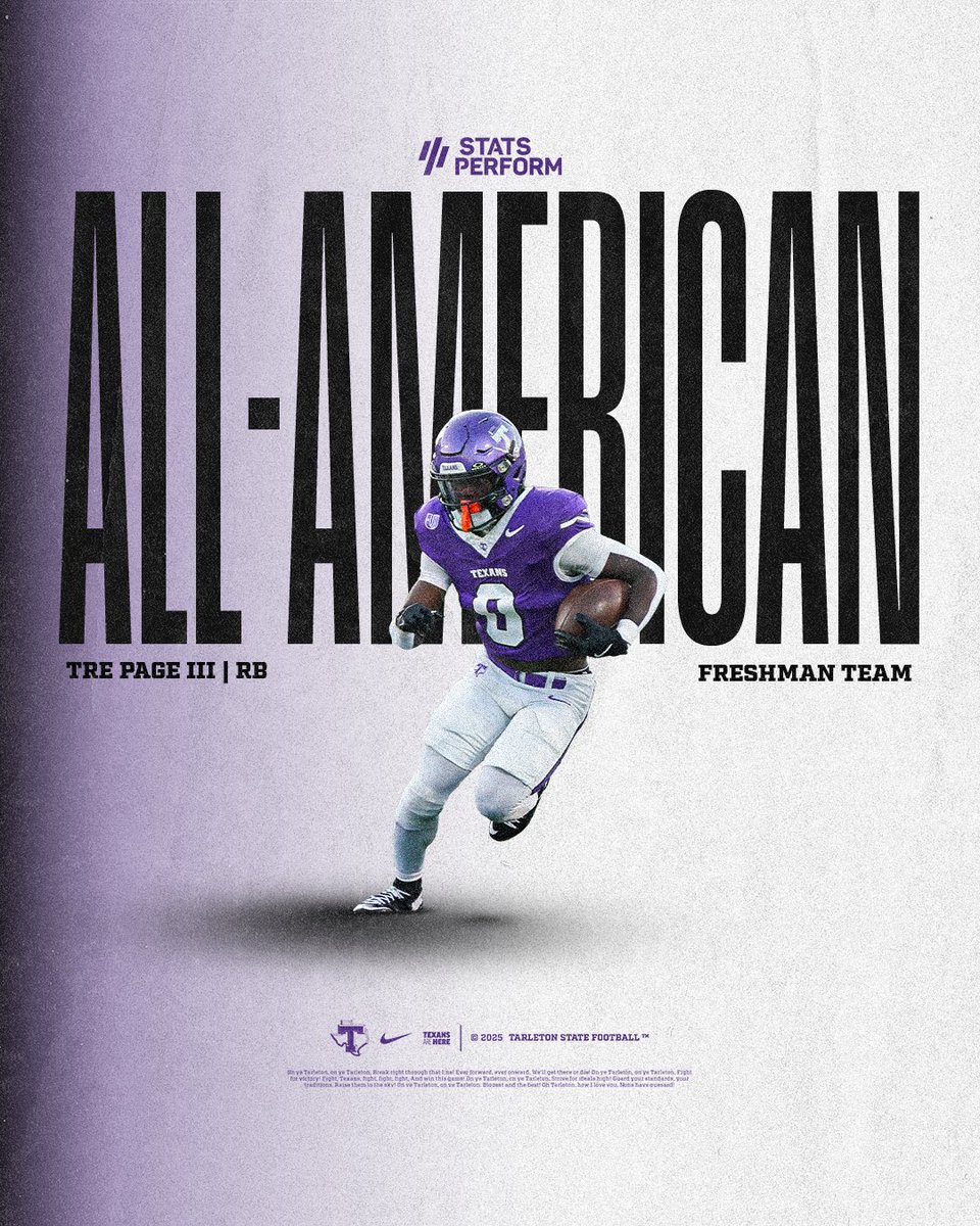 Tarleton State Football tweet media