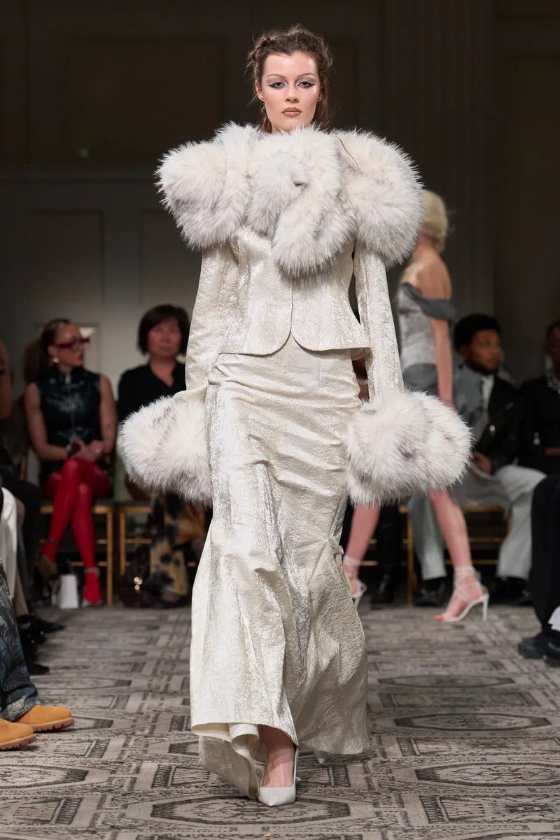 Ayra Starr at the Grammy Museum in fw2025 Kim Shui